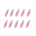 10pcs Pink glitter
