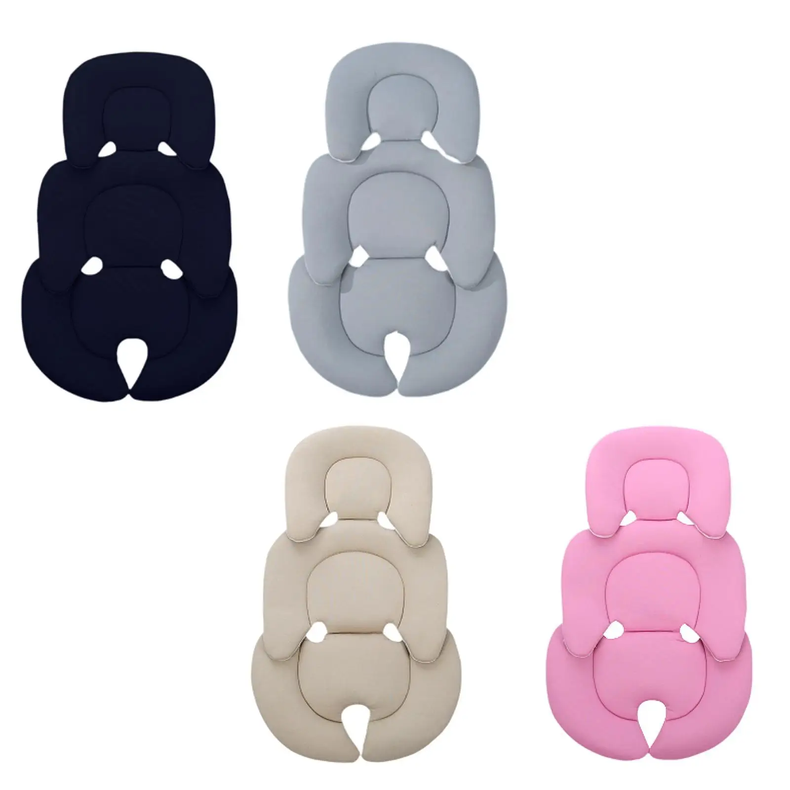 Cojín para cochecito de bebé transpirable con soporte acolchado - imagen 3