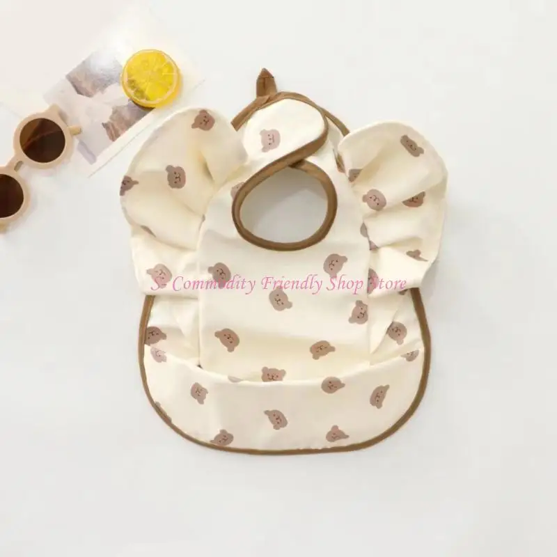 Diseño ángel 85ae Babero Babero Babero alimentación con cobertura receptores alimentos para juego y - imagen 3