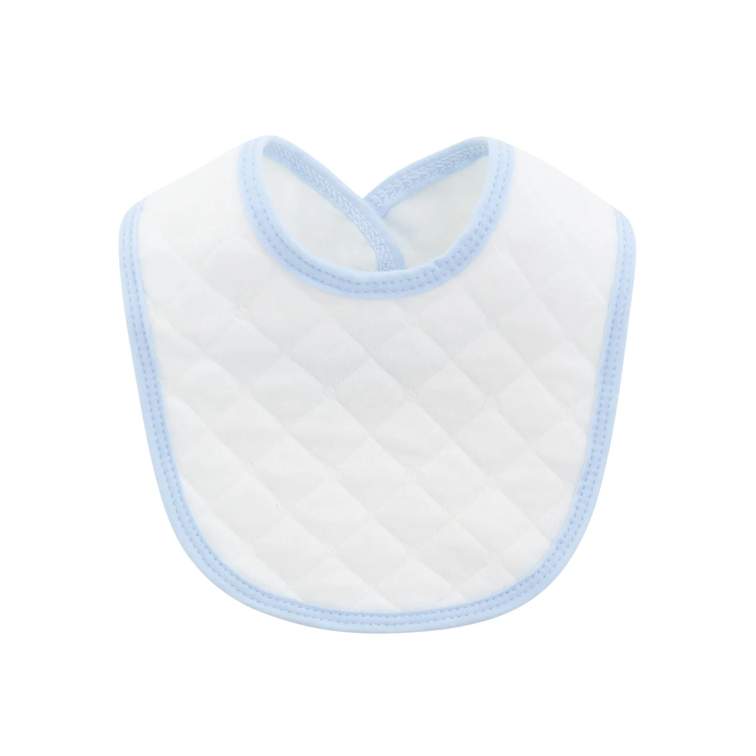 Baberos de algodón para bebé – Sólido e impermeable con hebilla oculta