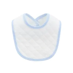 Baberos de algodón para bebé – Sólido e impermeable con hebilla oculta