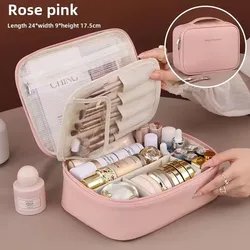 Neceser de viaje – Bolsa cosméticos doble capa gran capacidad