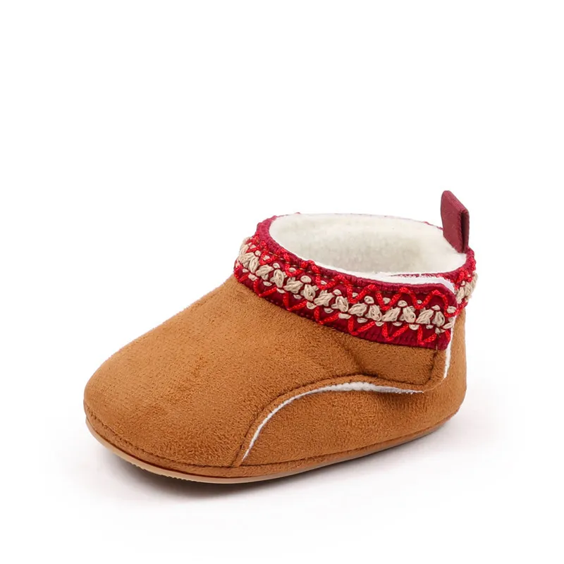 Botines de lana suave para bebé - Cálidos antideslizantes para primeros pasos - imagen 3