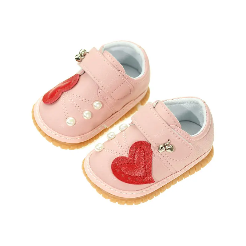 Zapatos de bebé para primeros pasos de cuero antideslizantes - imagen 5