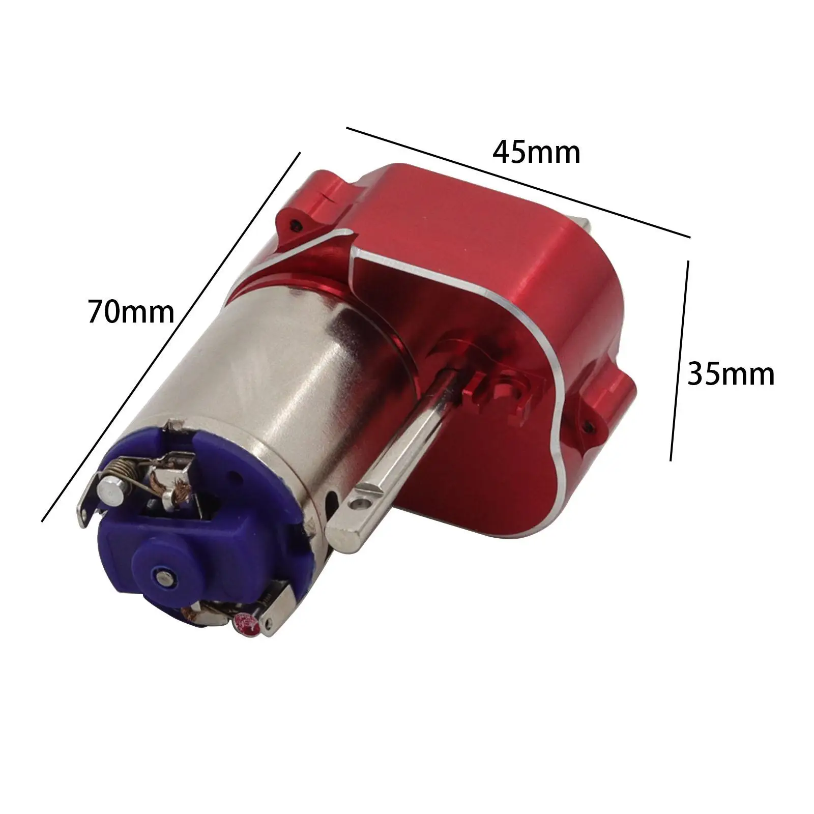 1:12 RC Car Gearbox Accessories RC Car Parts Upgrade Parts Metal Transmission Gearbox for MN78 MN82 DIY Modified Buggies Crawler