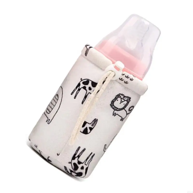 Bolsa térmica para botella lavable R6FD, calentador botella leche, bolsa aislante portátil - imagen 4