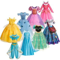 Vestido de princesa Elsa para niñas – Disfraz Reina de la Nieve