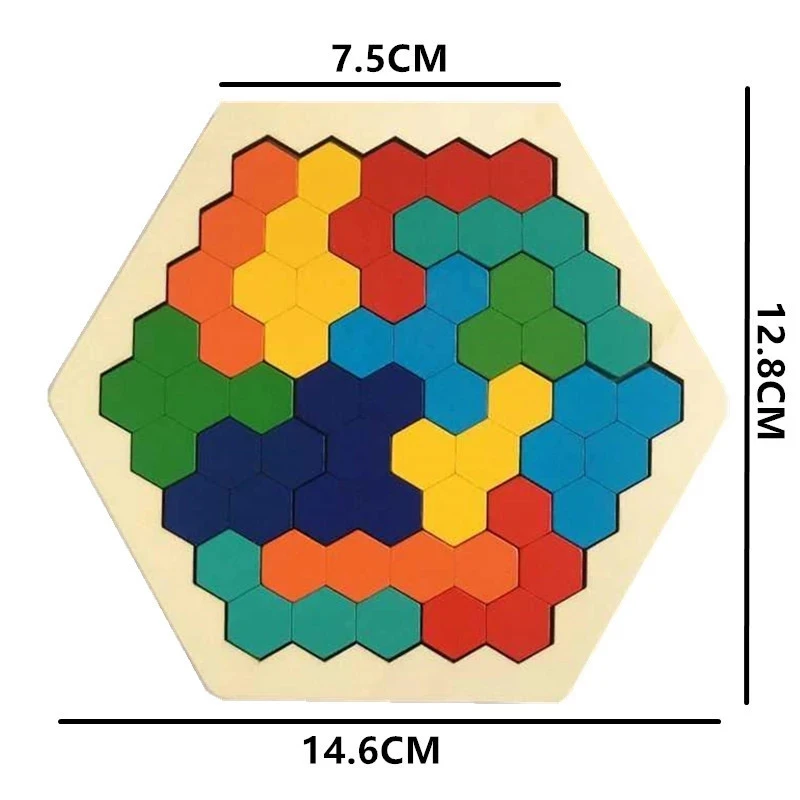 Rompecabezas 3D de madera Montessori - puzzle educativo infantil - imagen 3