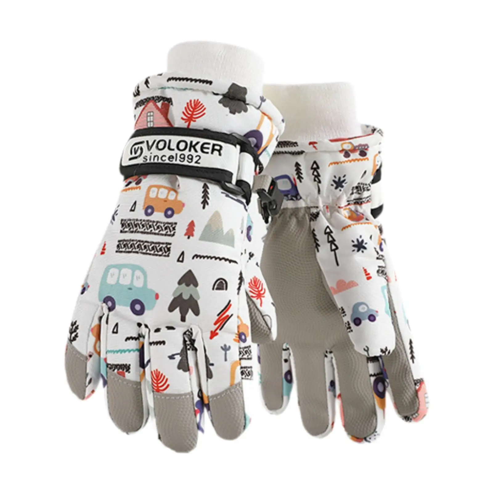 Children's Ski Gloves, Winter Gloves, Cold Weather Gift, Snowboard Gloves, Ski Gloves for Running, Bike, Snow Sports
