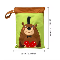 Babyshow Bolso Pañales Impermeable Unicornio