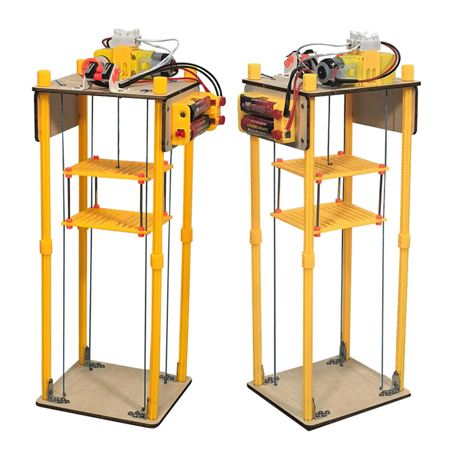 DIY Elevator Toy Science Experiment Beginners Teens Preschool Learning Development Toy Birthday Gifts Electric Lift DIY