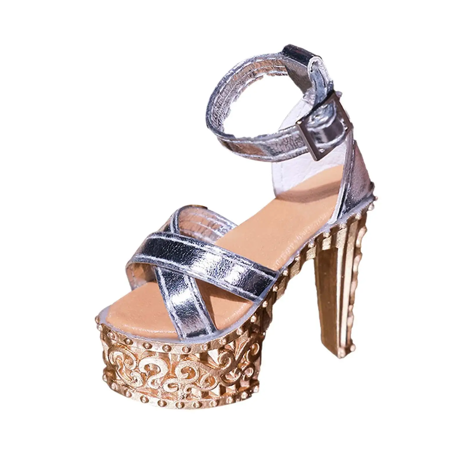 1/4 Scale High Heeled Shoesfor 16.5-17.7inch Female Action Figures