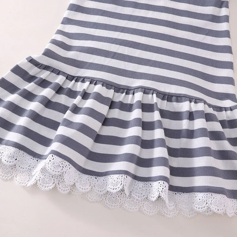 Vestido boutique de encaje sin mangas para bebé niña en verano - imagen 5