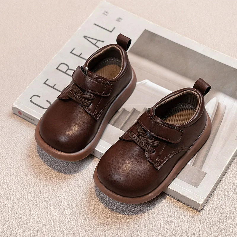 Zapatos de piel para primeros pasos del bebé - imagen 3