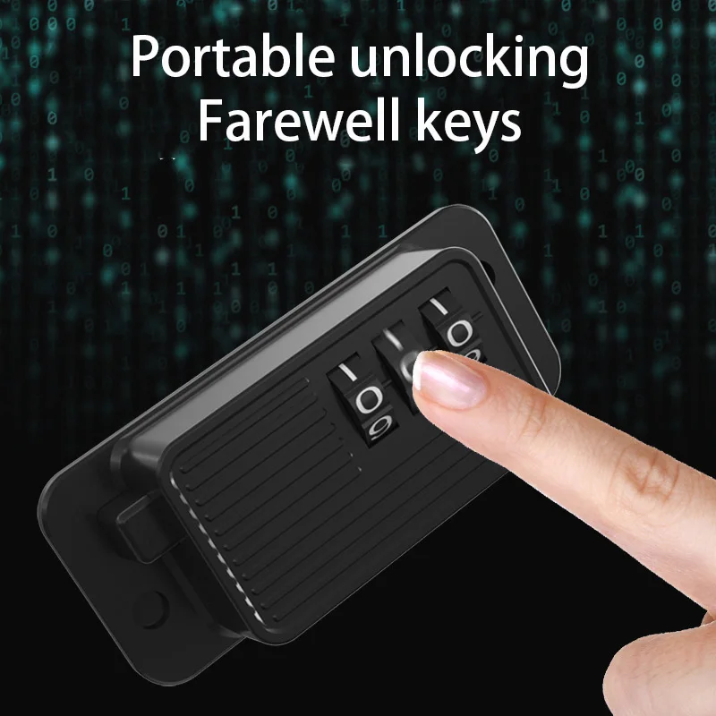 Cerradura de contraseña de seguridad para bebé, cerraduras de cajón de armario de refrigerador multifunción, protección de seguridad para el hogar, limitador de ventana para niños - imagen 4