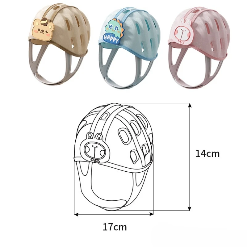 Gorro anticaídas para bebé - transpirable y seguro aprender a caminar - imagen 5