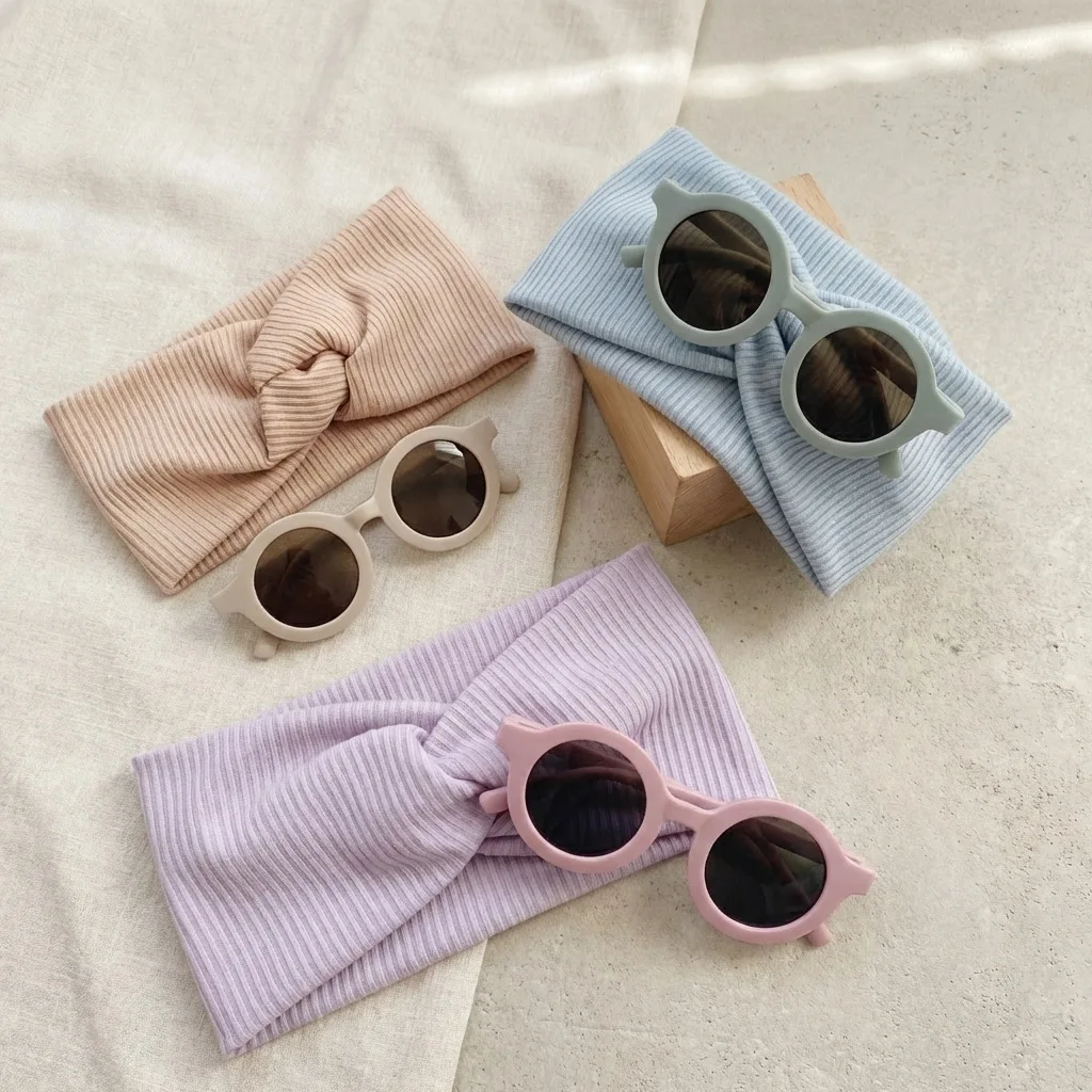 Diademas bebé con gafas de sol para exterior y viaje - imagen 2