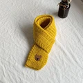 yellow scarf