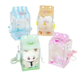 Bolsa para muñecas infantil con cremallera y correa ajustable