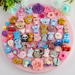 10 Uds. De cuentas de silicona, varias cuentas para hacer joyas, pulseras, accesorios DIY para cuentas de joyería