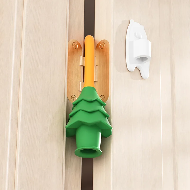 Tope de seguridad antipellizco para puertas de niños - imagen 4