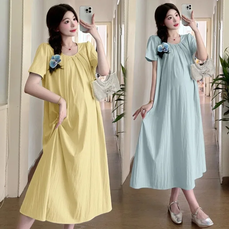 Vestido maternity de verano – Transpirable y ligero - imagen 4