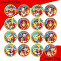 label 4CM-54pieces