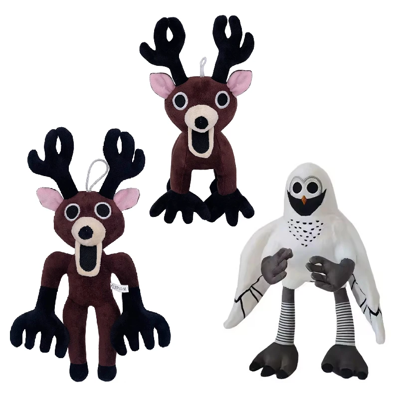 Caliente 99 noches de dibujos animados en el bosque ciervos juguetes de peluche muñeca de peluche de algodón Anime Animal para niños regalo de cumpleaños regalos de Halloween