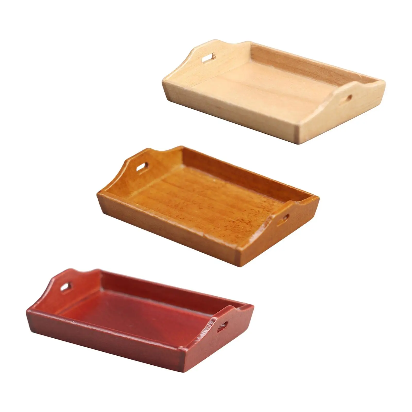 Accesorio de plato de comedor para casa de muñecas 1:12, artículo de muebles en miniatura para muñecas