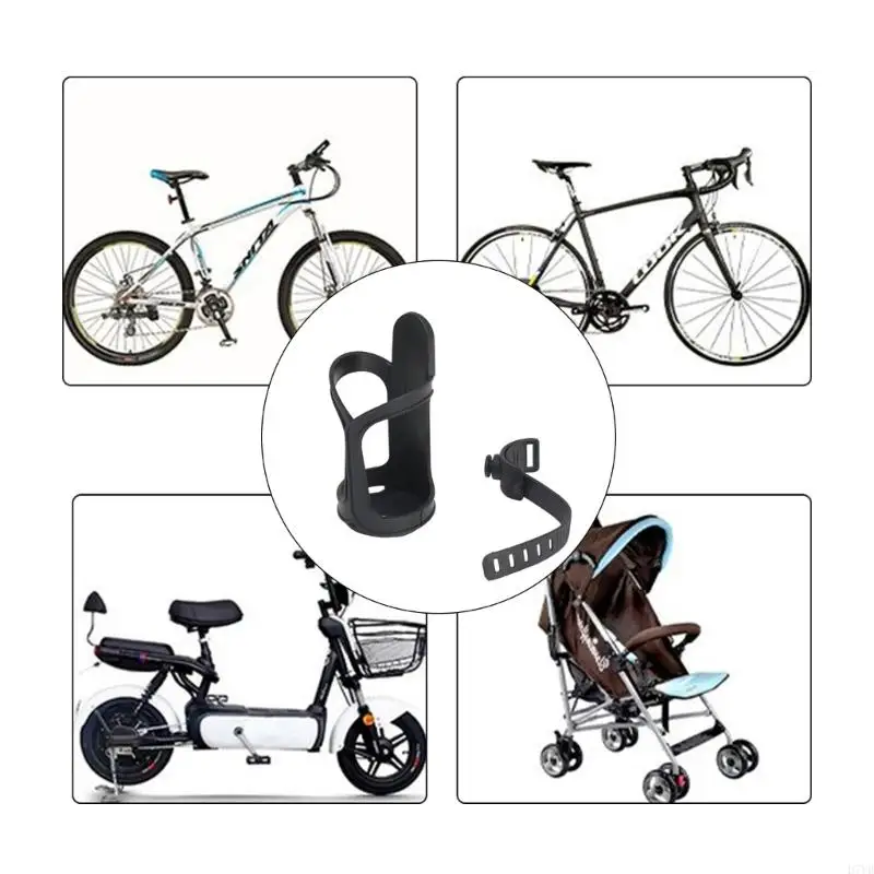 D7YD cochecitos bebé organizador botellas bebidas estante para tazas diseño antideslizante fácil instalación - imagen 5