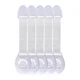 5 pieces white
