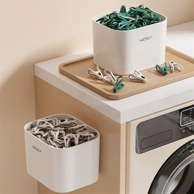 Nuevo 1 Juego de pinzas para secar ropa, Clip para sábanas de dormitorio, ropa de cama para el hogar, Clip fijo fuerte a prueba de viento para ropa y calcetines