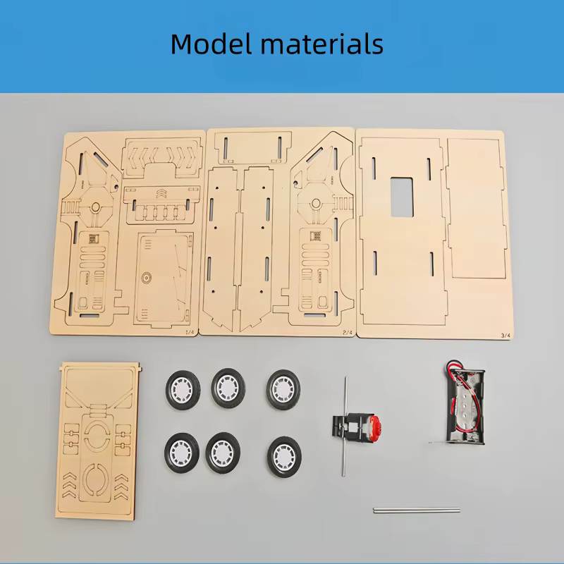 Juguete científico 3D de madera – Kit Marte educativo - imagen 5