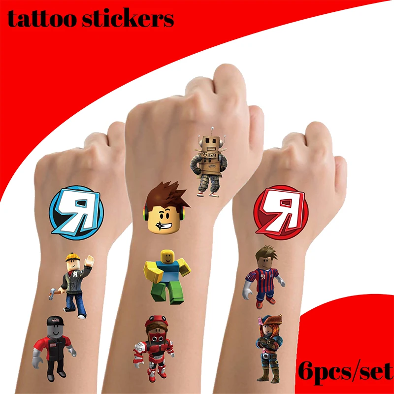 Tattoo sticker 6pcs
