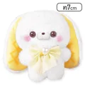 yellow bow rabbit