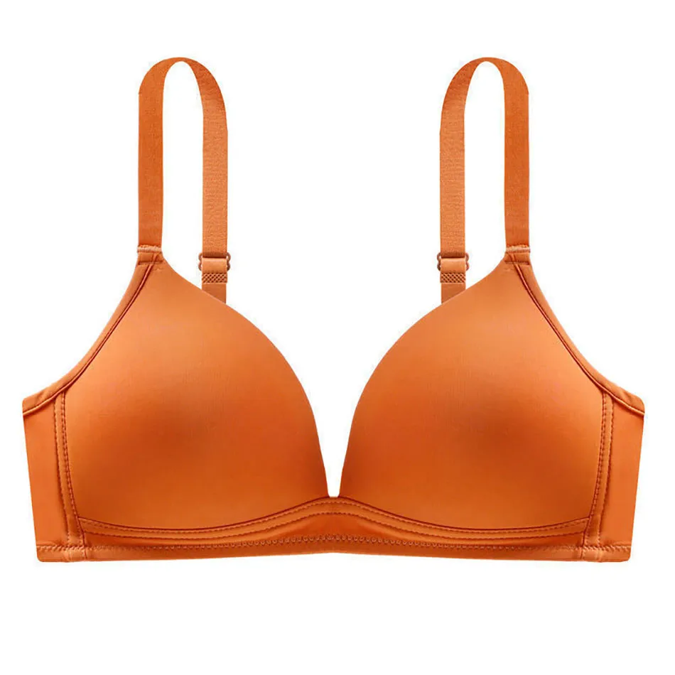 Sujetador minimalista V profundo sin costuras cómodo mujer - imagen 5