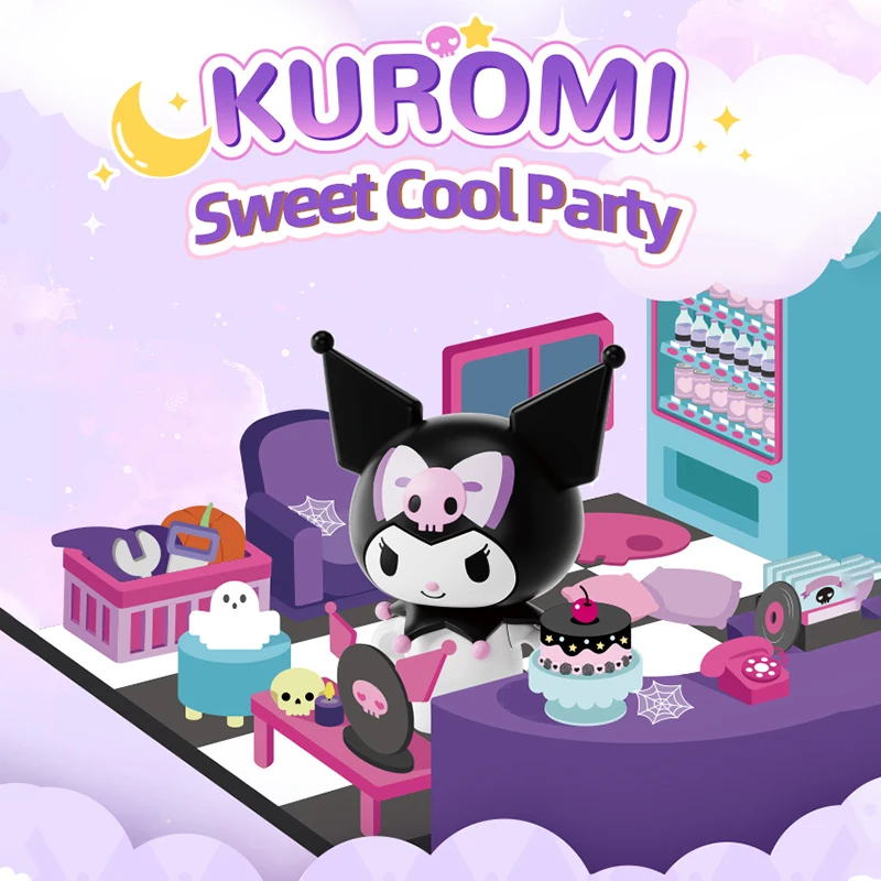 Bloques de construcción Hello Kitty y Kuromi – Sanrio para escritorio - imagen 4