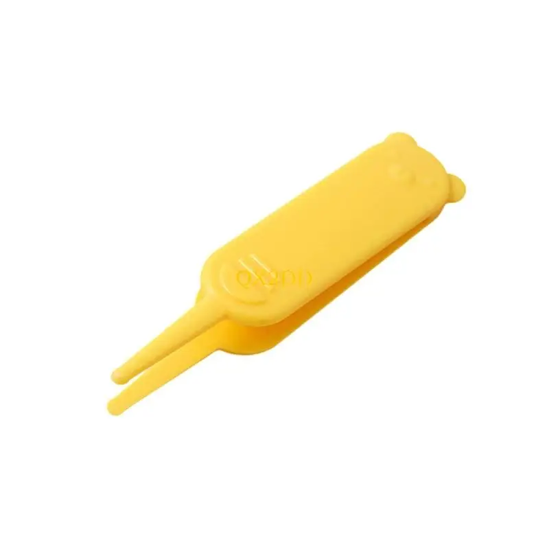 QX2D Gentle Baby Nasal Nasal Cleaner Nariz plástico suave Camiseta ergonómica Tweez - imagen 2