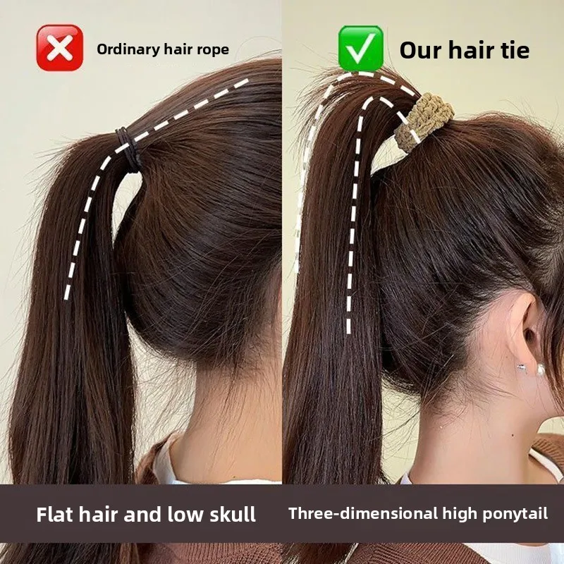 Coleteros elásticos infantiles para el pelo de niña – Lazos originales - imagen 2