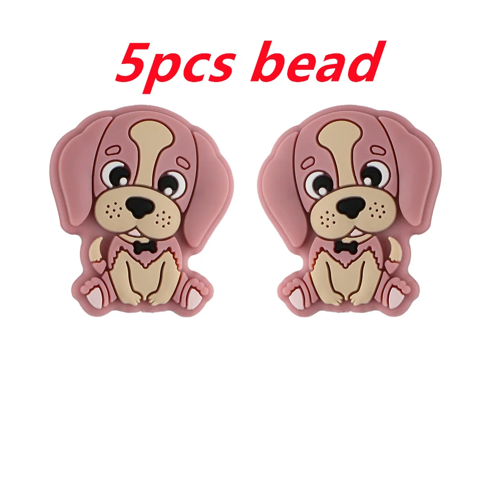 5pcs dark pink
