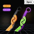 2PCS-Orange Purple