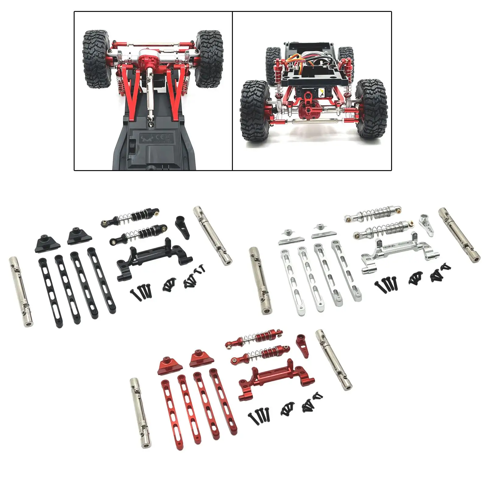 Shock Absorber Brackets DIY Accs Sturdy Easy to Install Replacement Parts Remote Control Car Parts for MN78 MN82 1/12 RC Vehicle