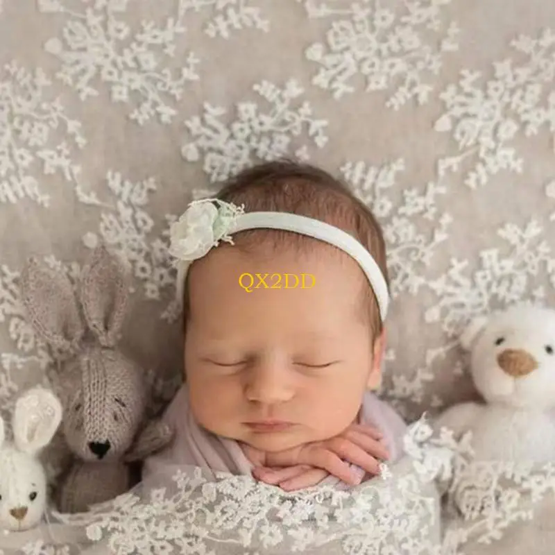 Manta para fotos de bebé infantil decorativa de sesiones - imagen 3