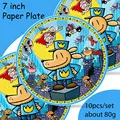 7inch plate 10pcs