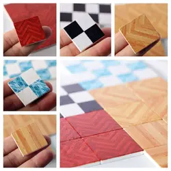 Muebles para casa de muñecas con azulejos cerámicos