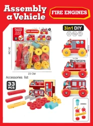 Coche de juguete desmontable para niños - Kit de montaje DIY