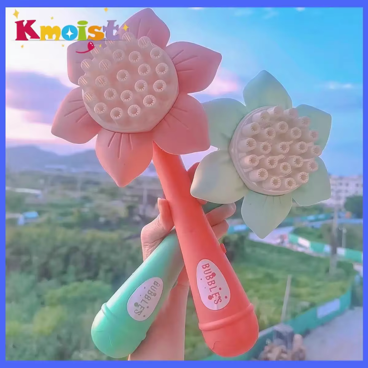 Máquina de burbujas automática de girasol para niños - imagen 3