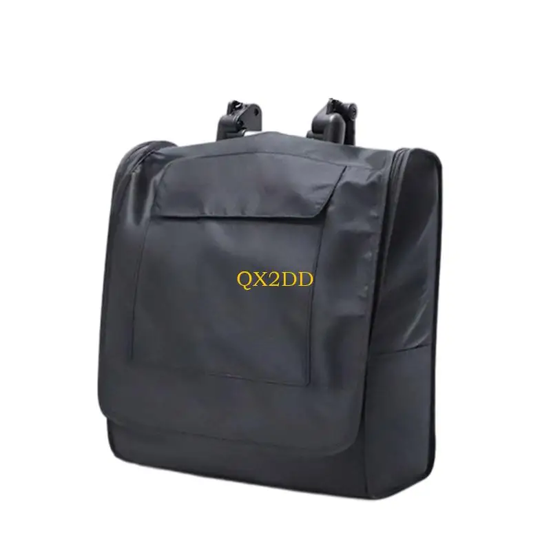 QX2D Cochecitos bebé para viajes, bolsa accesorios, mochila para cochecito, mochila para cochecito versátil con para - imagen 4