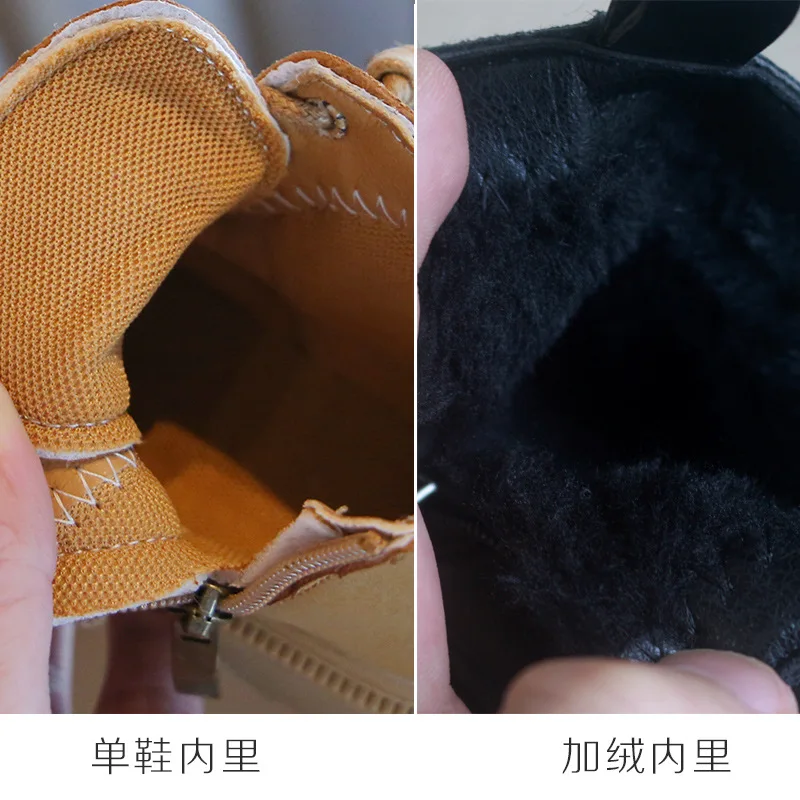 Botines clásicos de invierno para niña – Estilo británico - imagen 2