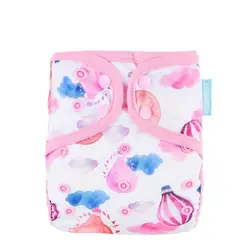HappyFlute cubierta de panal reutilizable 3-15 kg - Estampado natural